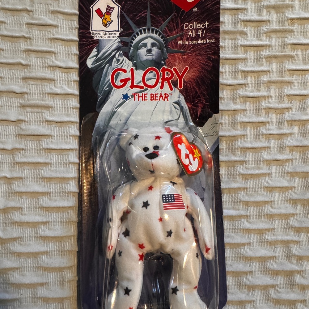 Ty Glory the Bear with Patriotic Design